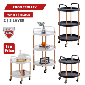 Coffee Table Food Trolley