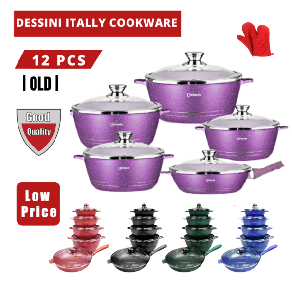 12 DESSINI ITALLY COOKWARE