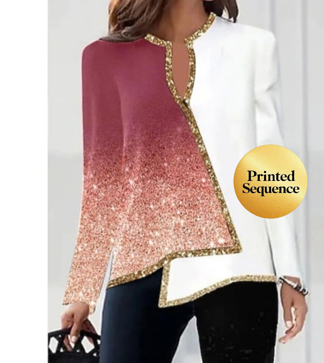 Elegant Ladies Slack Top 