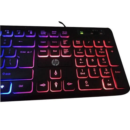HP CLAVIER AVEC FIL USB K550F PACKING BLEU