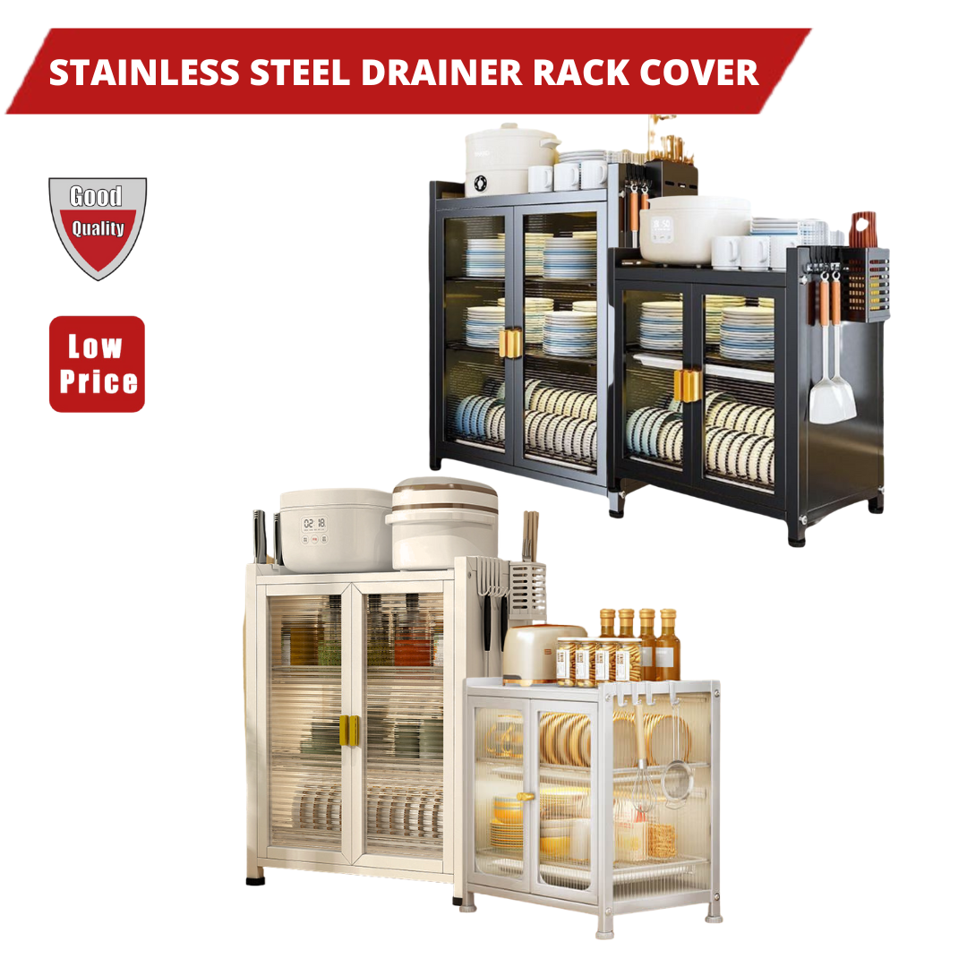 STAINLESS STEEL DRAINER RACK COVER