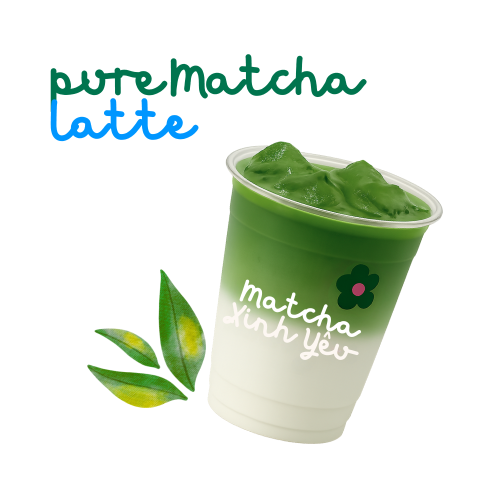 Pure Matcha Latte - Matcha Ngọc Nữ