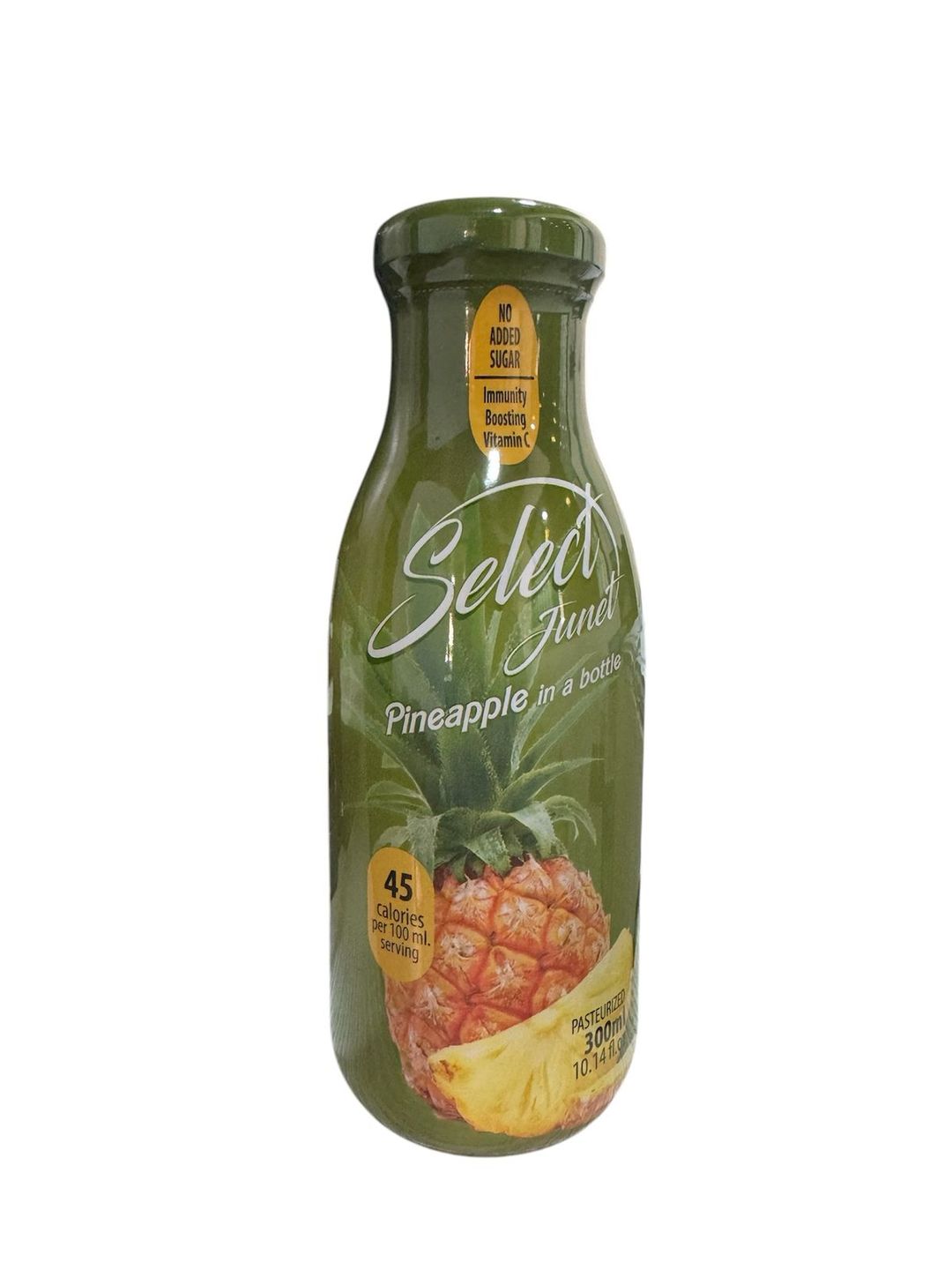 JUNET SELECT PINEAPPLE 100% 300ML X12 - 20815