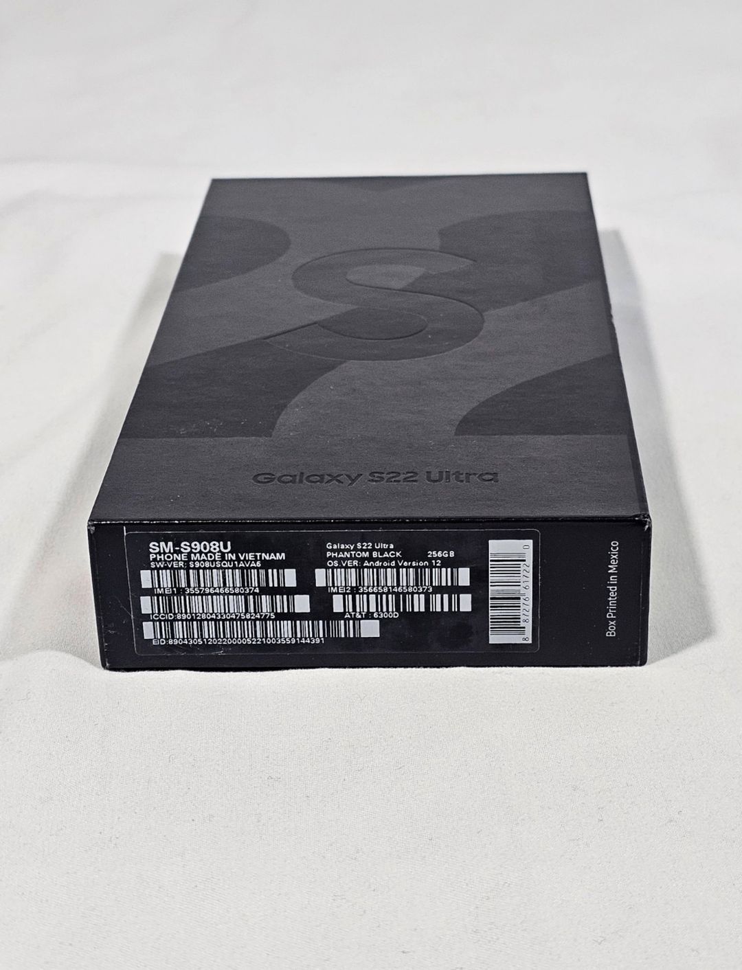 Samsung Galaxy S22 Ultra - Phantom Black 256GB