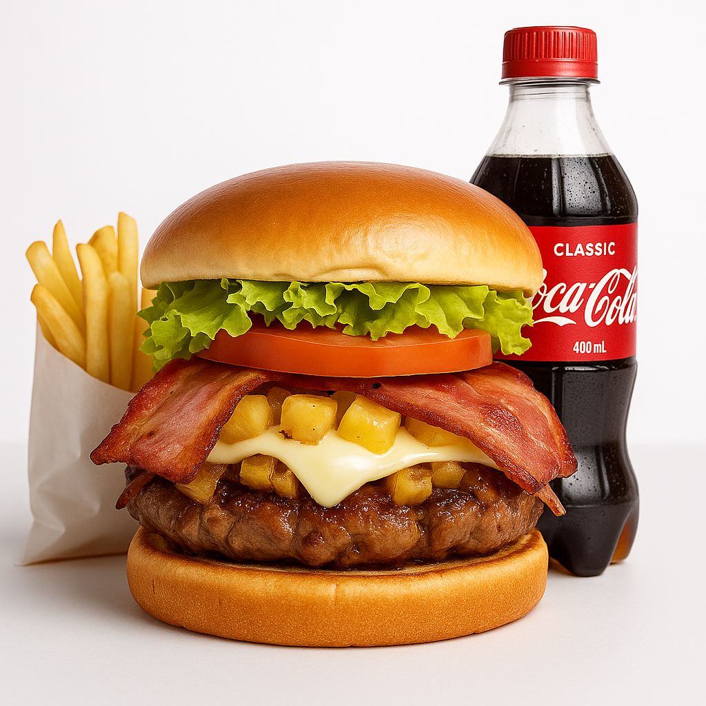 Hamburguesa Hawaiana