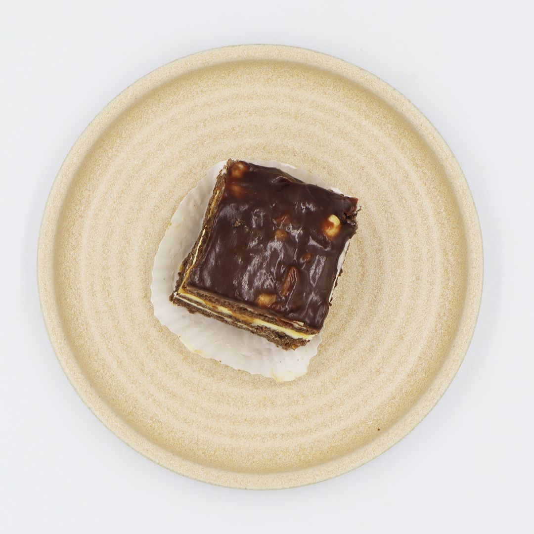 Chocolate Cake with Caramel & Peanuts