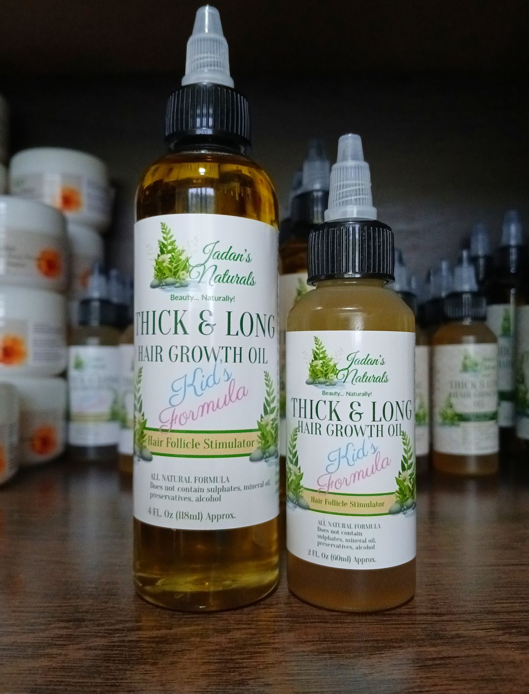 Thick and Long Hair Growth oil Kids Formula 120ml