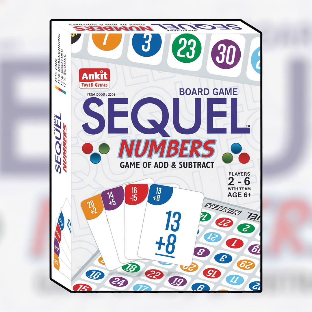  بطاقات SEQUEL NUMBERS 