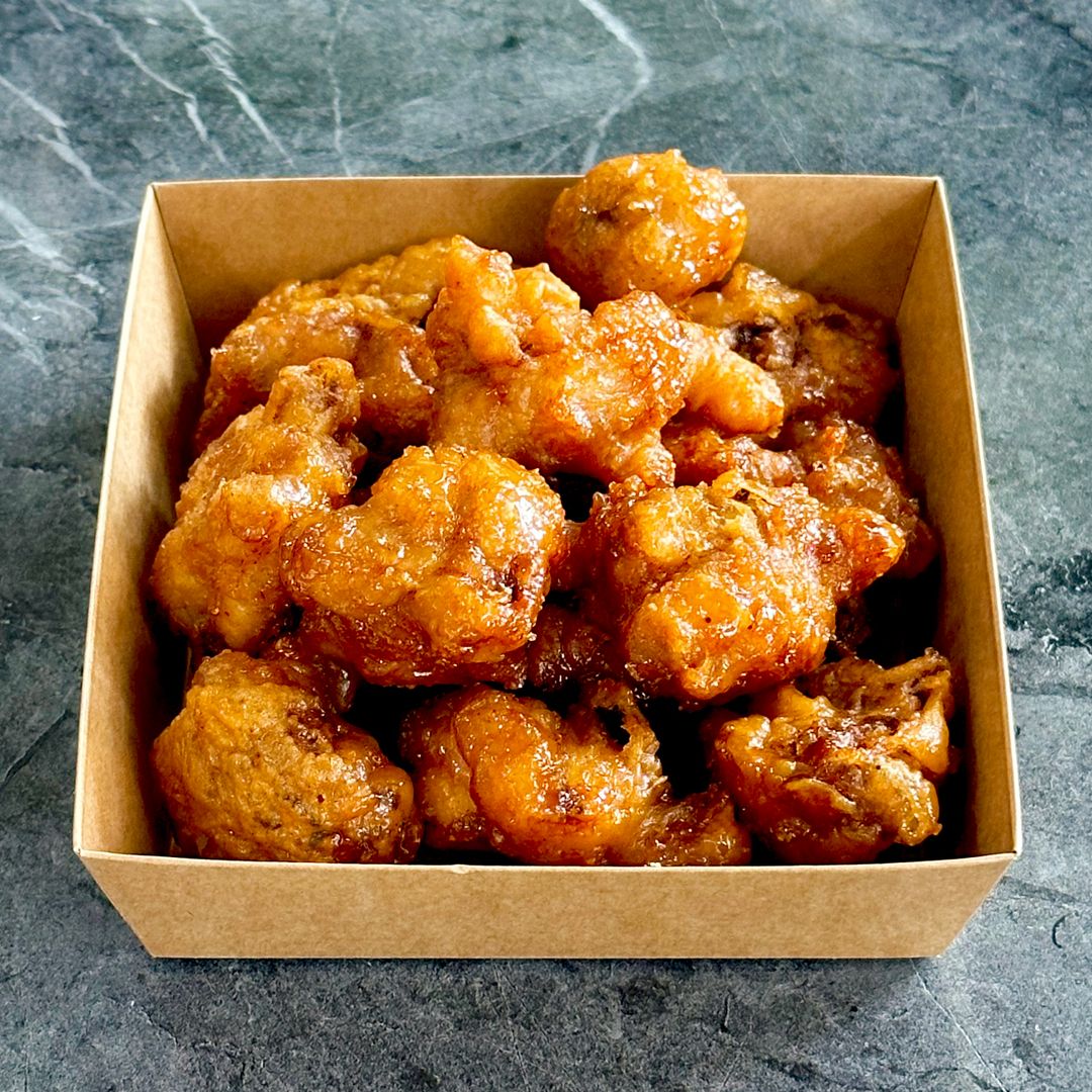 닭강정 (Korean Soy Honey Popcorn Chicken)
