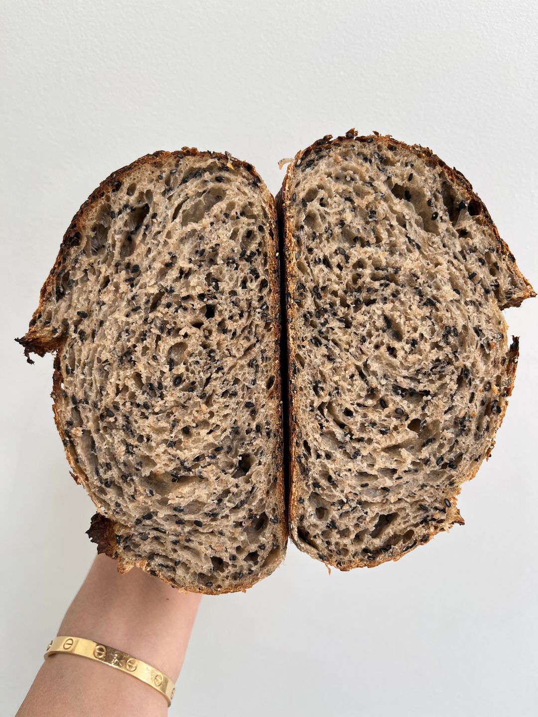 Sesame and Tahini Sourdough