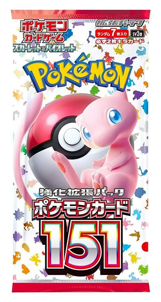 151 Japanese Pokemon Centre Pack