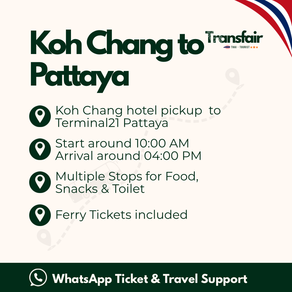 Koh Chang to Pattaya