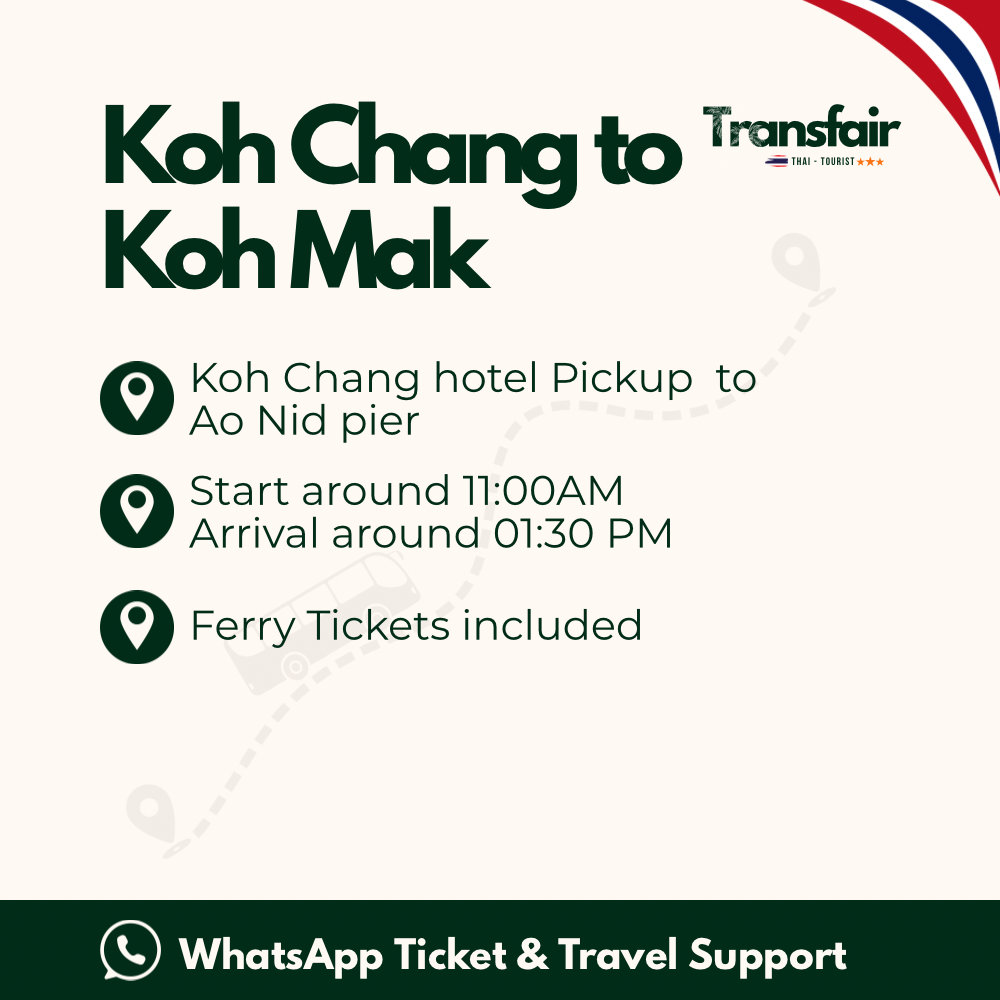 Koh Chang to Koh Mak