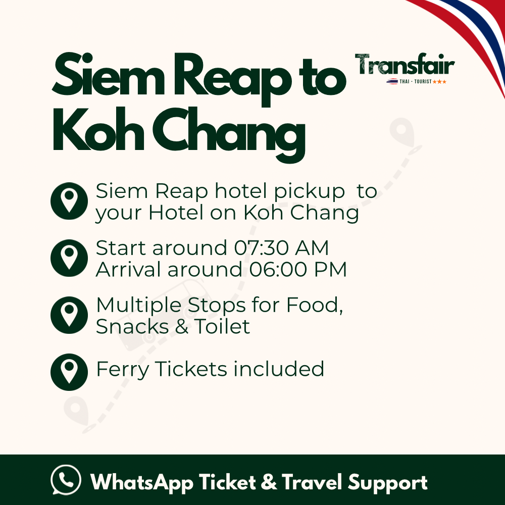 Siem Reap to Koh Chang 