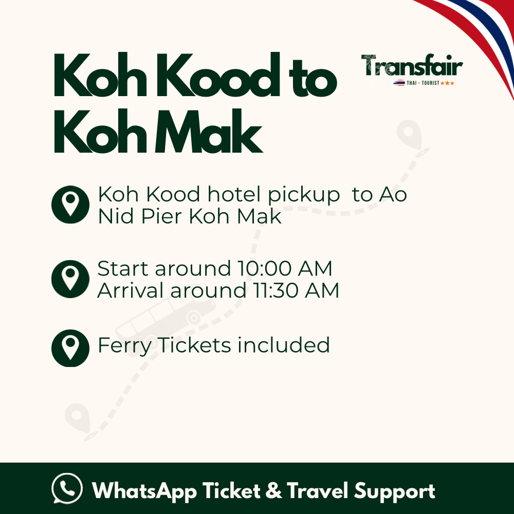 Koh Kood to Koh Mak 
