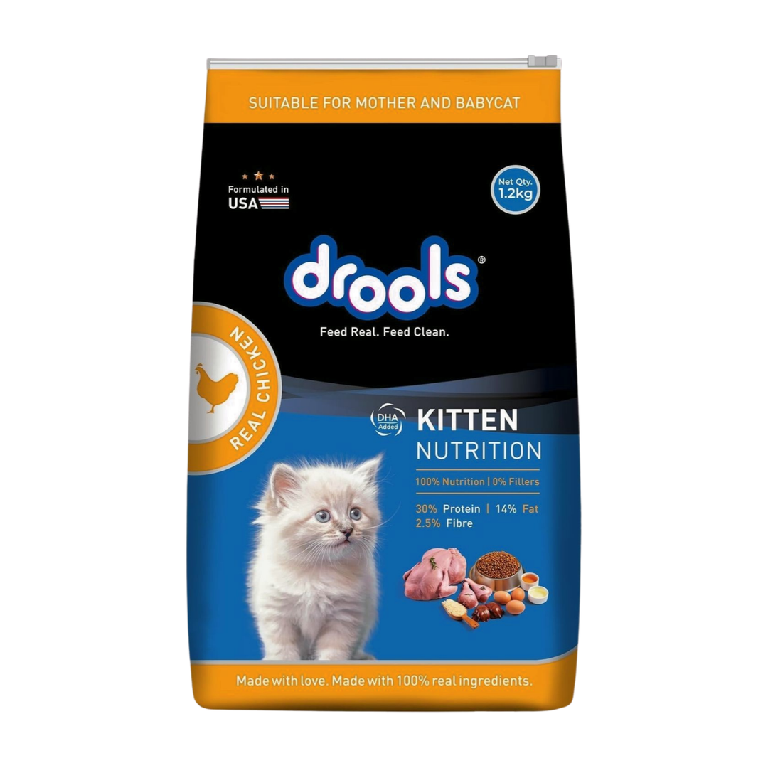 Drools Kitten Dry Food Real Chicken 400g