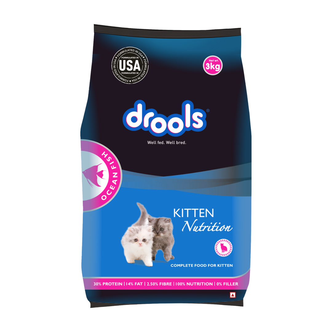 Drools Kitten Dry Food Ocean Fish 3kg