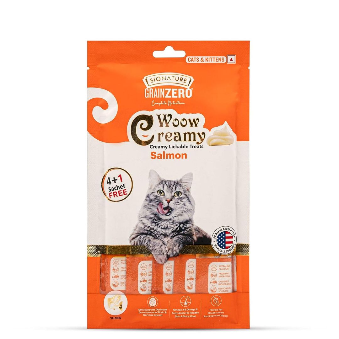 Grain Zero Creamy Salmon 5 Sticks