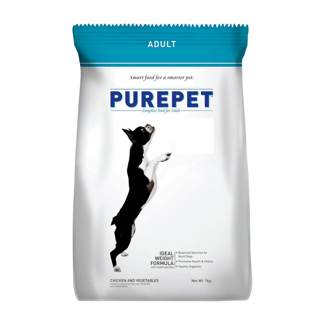 Purepet Puppy Dry Food Chicken and Vegetable  10kg