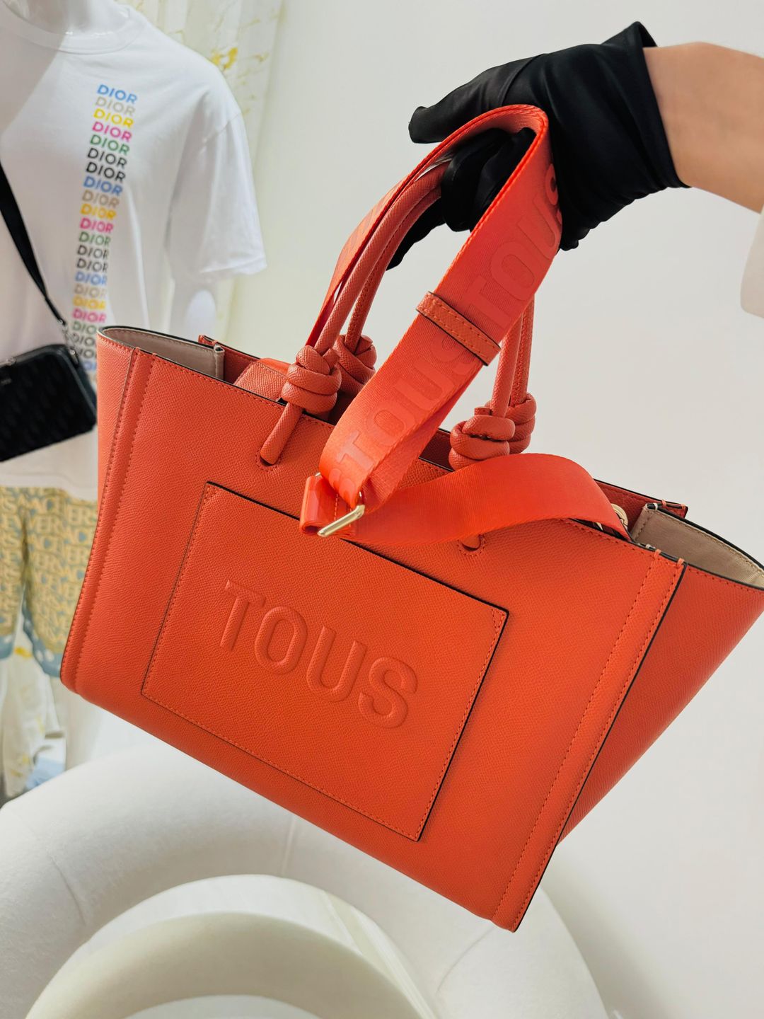 Bolsa tote tous laranja 