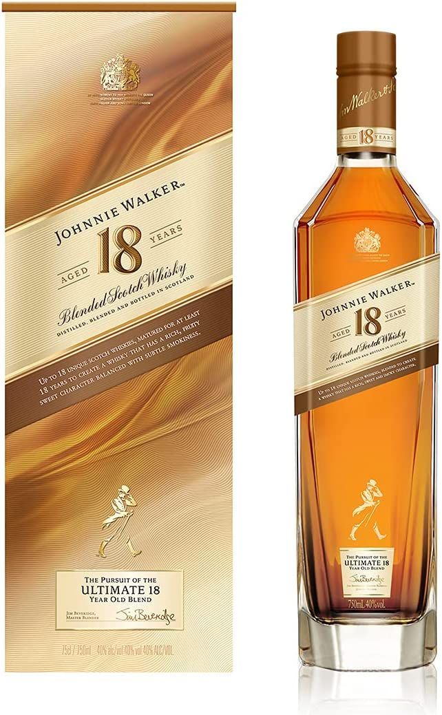 JOHNNIE WALKER AGED 18YRS