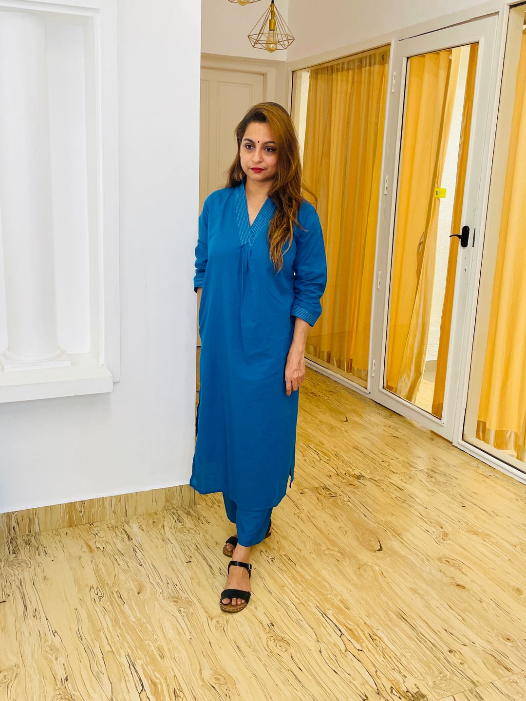 Blue Kurta & Pant
