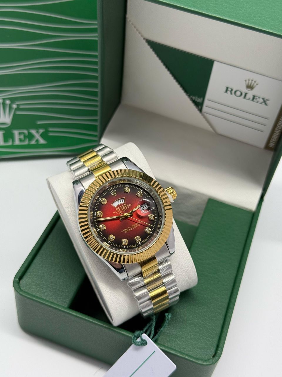 שעון רולקס  41mm- ‏סימן היכר בעולם המותרות  -  איכות גבוהה - העתק מדויק   
