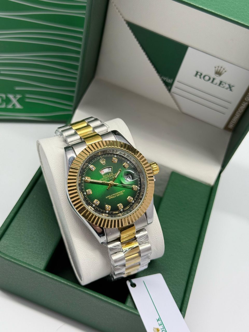 שעון רולקס  41mm- ‏סימן היכר בעולם המותרות  -  איכות גבוהה - העתק מדויק    