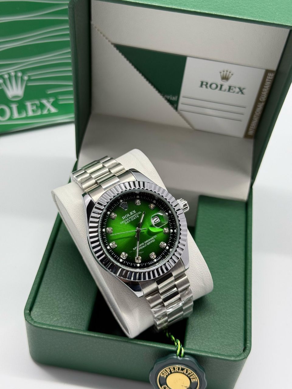 שעון רולקס  41mm- ‏סימן היכר בעולם המותרות  -  איכות גבוהה - העתק מדויק   