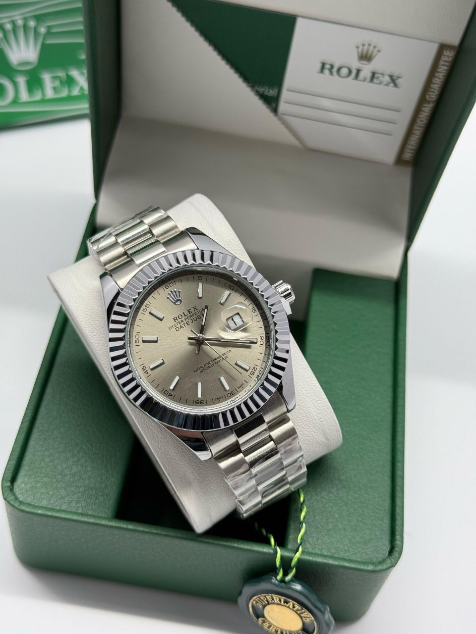 שעון רולקס  41mm- ‏סימן היכר בעולם המותרות  -  איכות גבוהה - העתק מדויק     