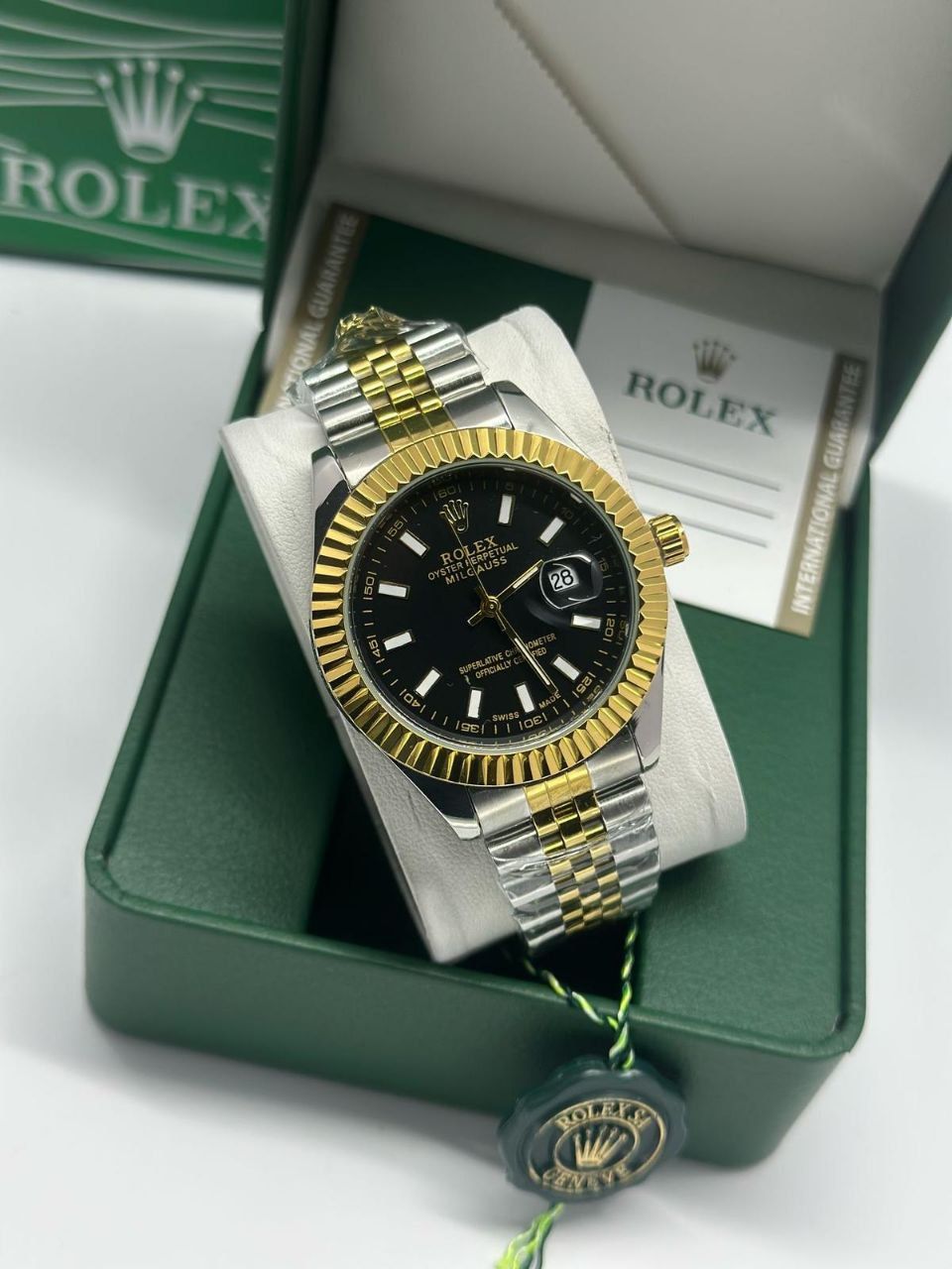 שעון רולקס  41mm- ‏סימן היכר בעולם המותרות  -  איכות גבוהה - העתק מדויק 