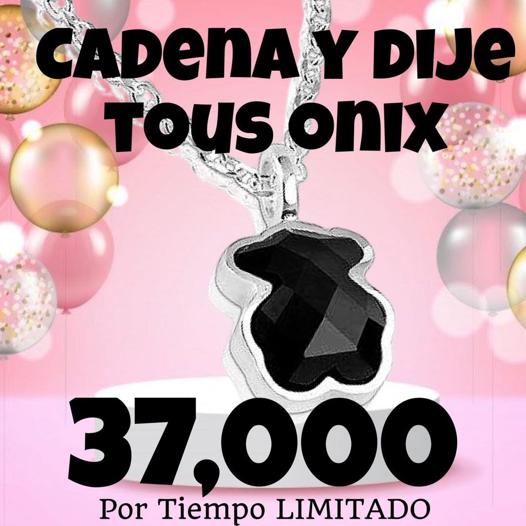 Cadena y Dije Tous- Onix
