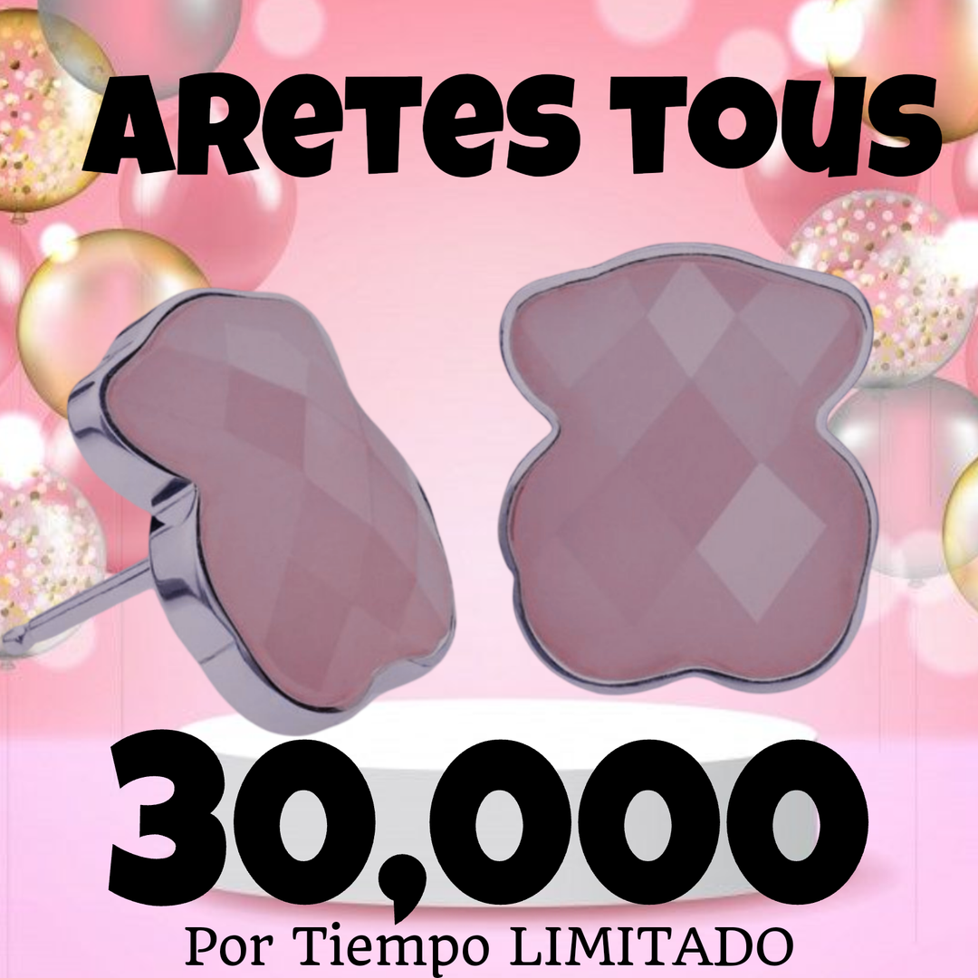 Aretes Tous Rosa