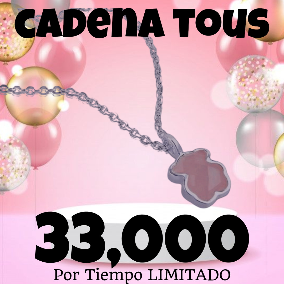 Cadena Tous Rosa