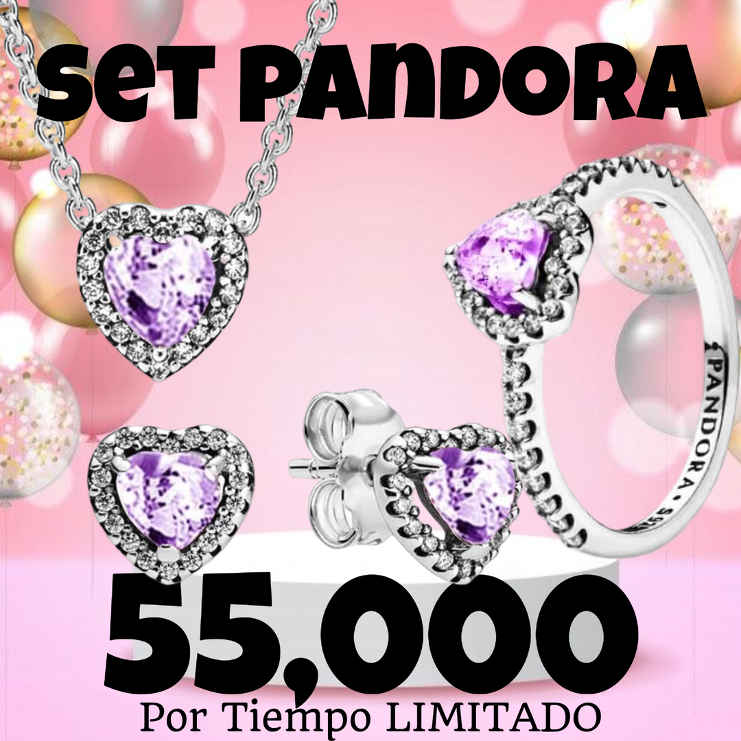 Set Pandora Lila