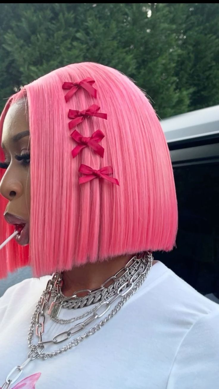 10" Pink Bob