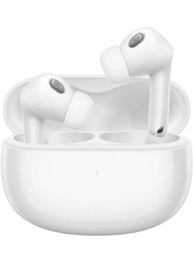 BHR5177GL Xiaomi Buds 3T Pro 3 plus 1 Active Noise Cancelling modes Dual device connectivity Supports Wireless charging 24h Long battery life with Charging Case Gloss White, 480