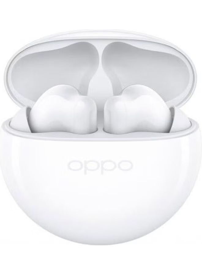 OPPO Enco Buds2 - Wireless Headphones, Fast Charging, Sweatproof, Large Capacity Battery, White Headset Wireless Earbuds ETE42