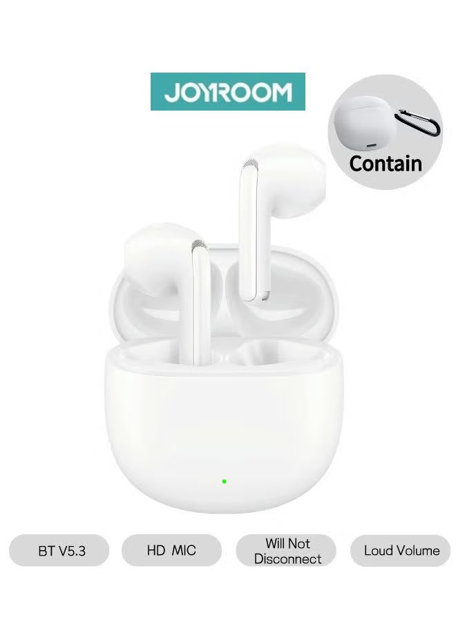 Joyroom JR-FB1 Funpods Series True Wireless Earphones DNC Detect Noise Cancellation Clear Calling Ex|12 Months Warranty