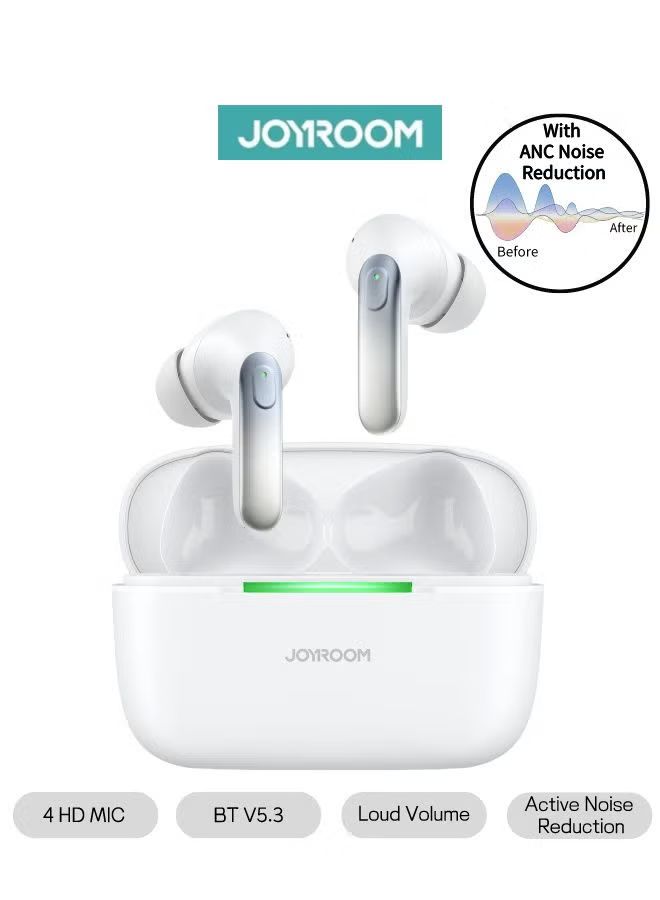 Earbuds True Wireless Joyroom JR-BC1 ANC (White)