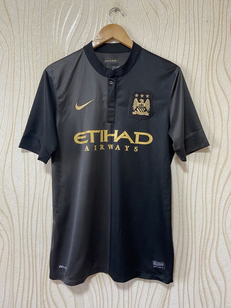 Manchester City 2013/14 Away Shirt (Black)