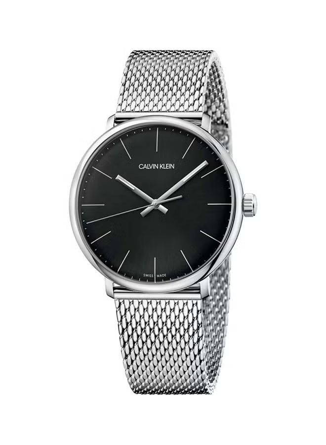 CALVIN KLEIN MODERN MESH MEN's GREY DIAL, STAINLESS STEEL WATCH - 25200047