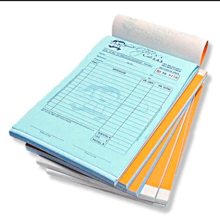 Booklet Receipt