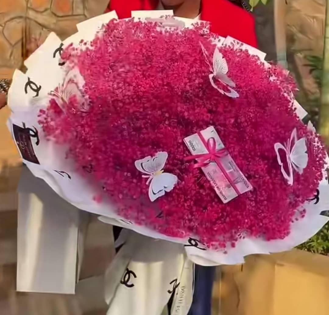 Baby breath bouquet