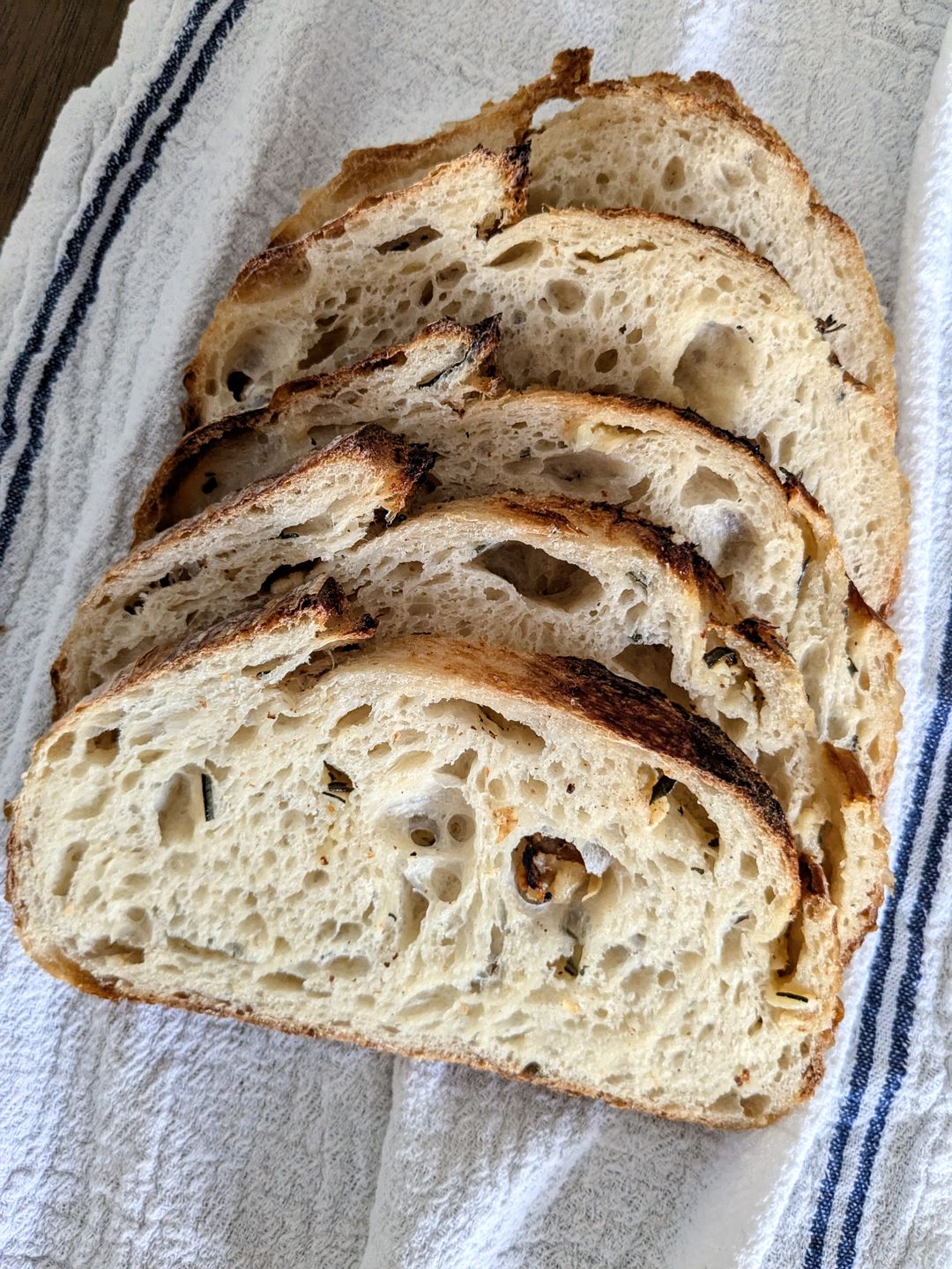 Garlic & Herbs Sourdough Loaf