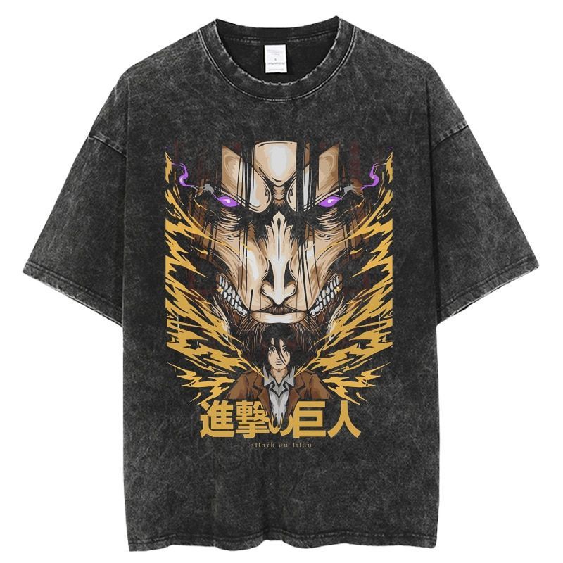 T-SHIRT GRIS L'ÉVEIL DU TITAN