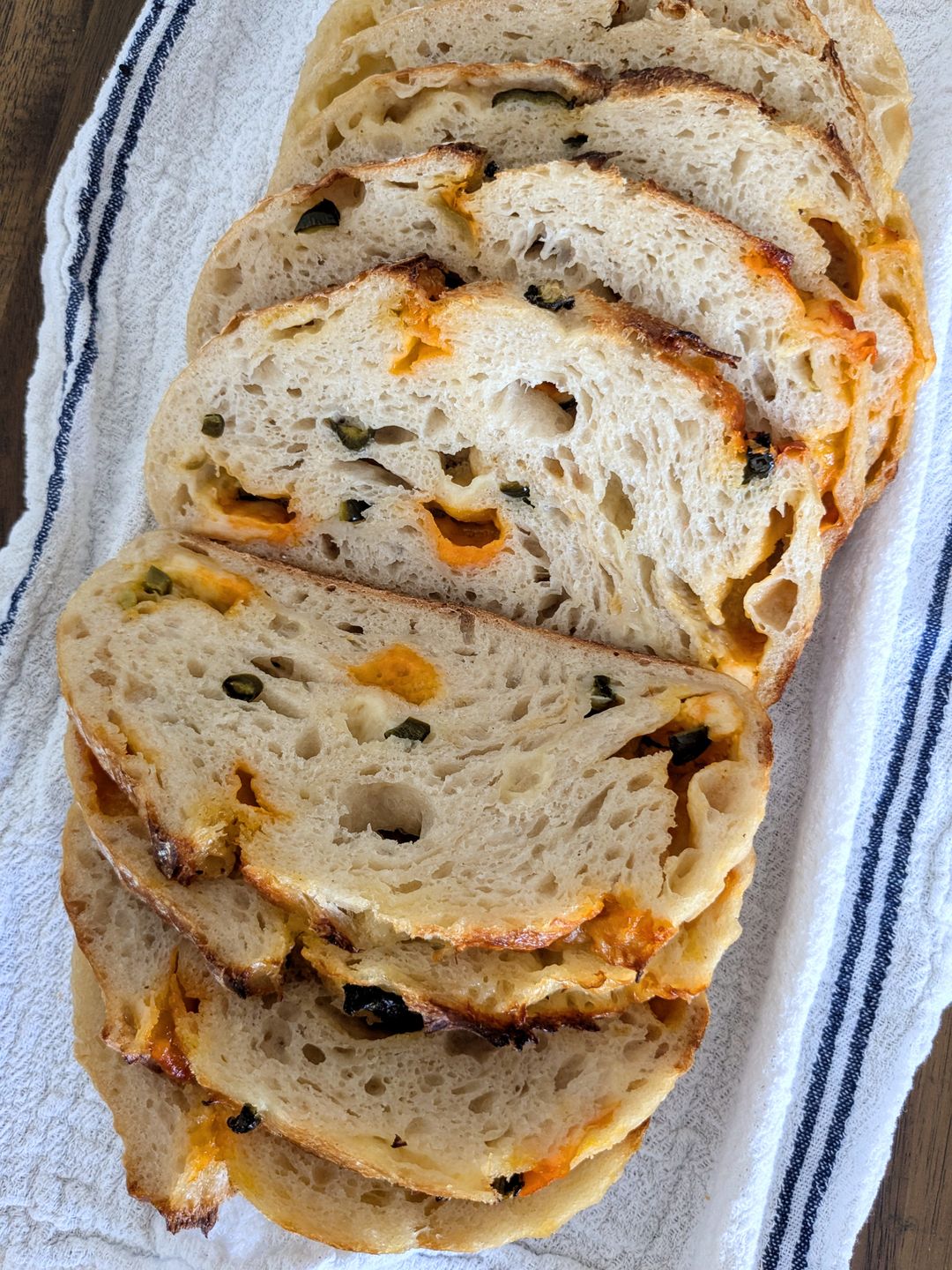 🌶️ Cheddar & Jalapeño Sourdough Loaf