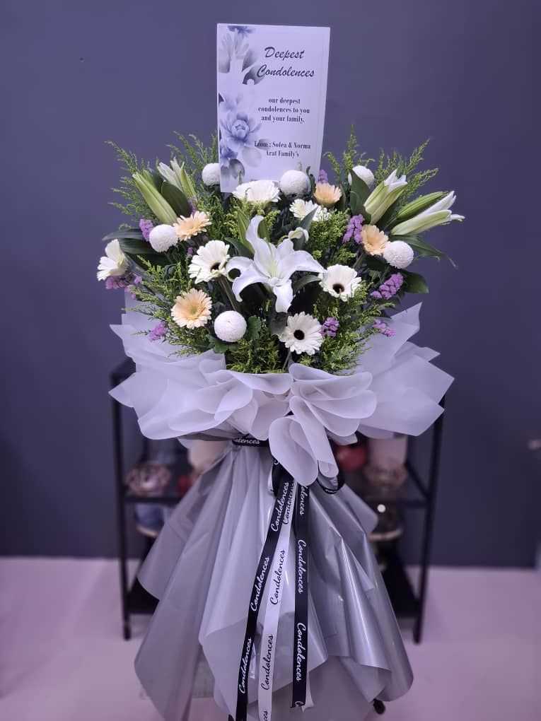 Condolences Flower Stand