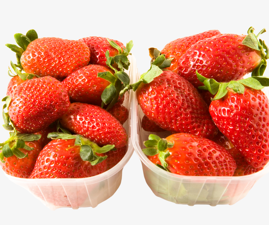 Strawberries. Punnet