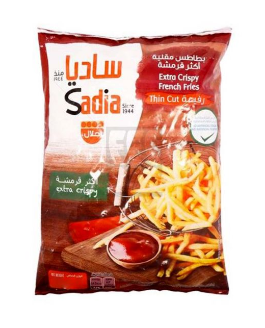 SADIA FRENCH FRIES EXTRA CRISPY 9*9 4X2.50 Kilogram (kg)